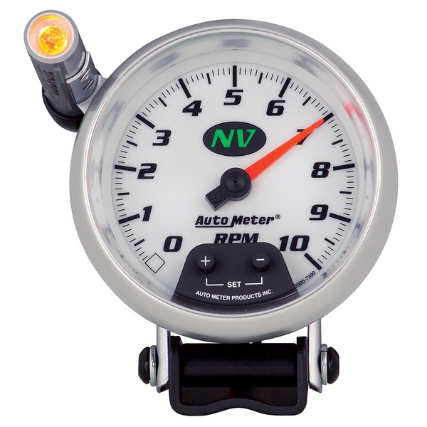 3-3/4" PEDESTAL TACHOMETER, 0-10,000 RPM, NV